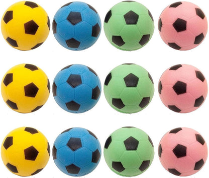 Professional Foam Soccer Balls for Cats - Set of 12